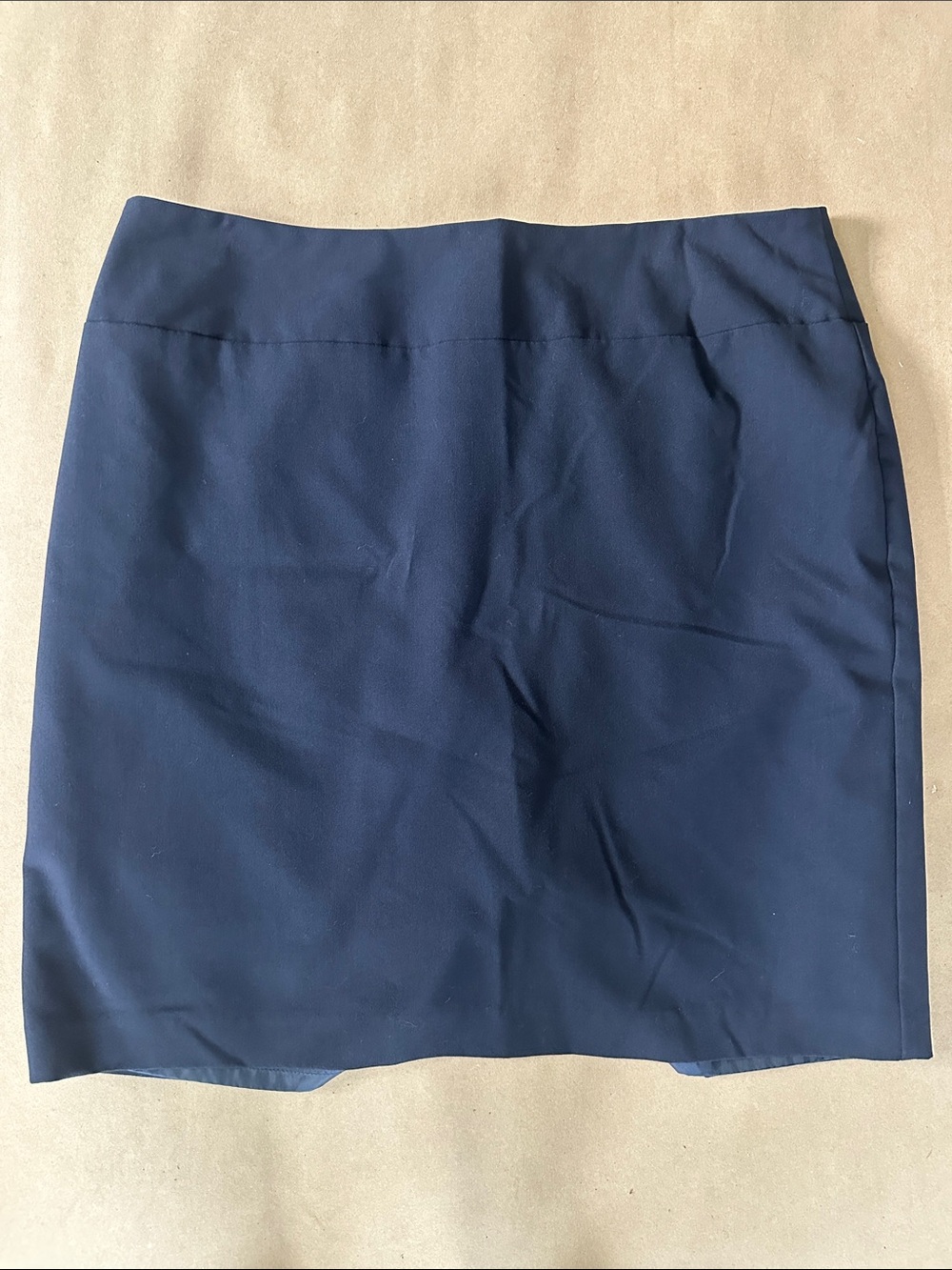 Ellen Tracy Navy Pencil Skirt